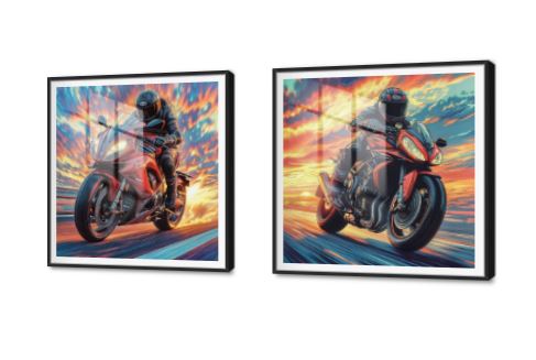 تابلوهات دراجات رياضية حديثة SA89273 كل التابلوهات المودرن, اكشن - مغامرات, دراجات بخارية - موتوسيكلات, رجال, سيارات – دراجات - مواصلات, شخصيات و وجوه احمر - نبيتى, ازرق - تركواز, اصفر, برتقالى ديجيتال آرت, لوحات فنية, مودرن غرفة شباب, مكاتب – شركات - اعمال اكريليك, بالعرض, ببرواز, برواز SF9, برواز اسود, مربع