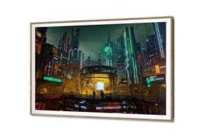 تابلوهات ديكور مدينة اضواء النيون SA88885 كل التابلوهات المودرن, اعمال و شركات, تكنولوجى, تكنولوجى و معلومات, خيال - خيال علمى اخضر - زيتى, اسود, اصفر, الوان داكنة ديجيتال آرت, مودرن, نيون ستايل غرفة شباب, مكاتب – شركات - اعمال بالعرض, ببرواز, برواز SF9, برواز خشبى, مستطيل