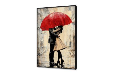 تابلوهات ديكور مشهد رومانسى فى الشتاء مع شمسية SA88721 كل التابلوهات المودرن, رومانسى - ثنائى, شمسية و مظلات, رومانسى, شخصيات و وجوه, طبيعه صامتة احمر - نبيتى, اللون الواحد, بنى - بيج الوان زيتية - اكريليك, كلاسيك – نيو كلاسيك, لوحات فنية, مودرن غرفة المعيشة, غرفة النوم شتاء و ثلوج بالطول, ببرواز, برواز اسود, مستطيل