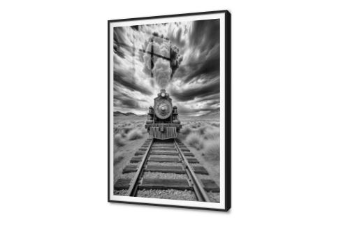 تابلوه مودرن كانفس قطار بخارى قديم SA89404 كل التابلوهات المودرن, قطارات, سيارات – دراجات - مواصلات ابيض و اسود, رمادى صور فوتوغرافية, كلاسيك – نيو كلاسيك, مودرن غرفة المعيشة, مكاتب – شركات - اعمال اكريليك, بالطول, ببرواز, برواز SF9, برواز اسود, مستطيل