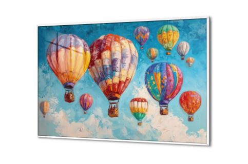 تابلوهات حائط مناطيد هوائية بألوان زاهية SA88996 كل التابلوهات المودرن, اعمال و شركات, سياحة و سفر, مناطيد هوائية, سيارات – دراجات - مواصلات ازرق - تركواز, قوى و زاهى, متعدد الالوان الوان زيتية - اكريليك, لوحات فنية, مودرن غرفة الاستقبال, غرفة المعيشة, مكاتب – شركات - اعمال اكريليك, بالعرض, ببرواز, برواز ابيض, مستطيل