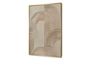 لوحات حائط خطوط و اقواس بيج SA89789 كل التابلوهات المودرن, اشكال هندسية و زخارف, تجريدي بنى - بيج اشكال هندسية و زخارف, بسيط و هادئ, بوهو ستايل, لوحات فنية, مظهر بارز, مودرن غرفة الاستقبال, غرفة المعيشة, غرفة النوم, مدخل المنزل, مكاتب – شركات - اعمال بالطول, ببرواز, برواز ذهبى, مستطيل