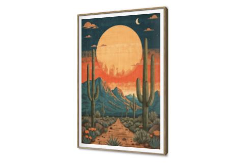 تابلوه منظر طبيعى صبار وقت الغروب SA91332 كل التابلوهات المودرن, جبال, نبات الصبار, مناظر طبيعية, ورود - زهور - نباتات اخضر - زيتى, الوان داكنة, برتقالى تماثل - سيميترى, ديجيتال آرت, لوحات فنية, مودرن غرفة الاستقبال, غرفة المعيشة, مدخل المنزل, مكاتب – شركات - اعمال شروق - غروب بالطول, ببرواز, برواز SF9, برواز خشبى, مستطيل