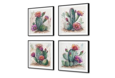 لوحات حائط مودرن تشكيلات مختلفة لنباتات الصبار SA91510 كل التابلوهات المودرن, نبات الصبار, ورود - زهور - نباتات اخضر - زيتى, برتقالى, بينك – فوشيا, موف – ارجوانى الوان مائية, لوحات فنية, مودرن غرفة الاستقبال, غرفة المعيشة, غرفة بنات, مدخل المنزل فصل الربيع بالطول, ببرواز, برواز SF9, برواز اسود, مربع