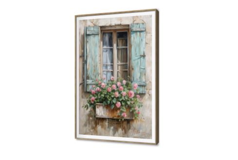 لوحة فنية لنافذة ريفية عتيقة مع زهور SA94420 كل التابلوهات المودرن, توافذ, نوافذ, اماكن و مدن و مباني, ورود - زهور - نباتات ابيض - اوف وايت, اخضر - زيتى, ازرق - تركواز, بنى - بيج, بينك – فوشيا, متعدد الالوان الوان زيتية - اكريليك, بسيط و هادئ, دول البحر المتوسط, عتيق - فينتاج, لوحات فنية, مودرن غرفة الاستقبال, غرفة المعيشة, غرفة النوم, غرفة بنات فصل الربيع بالطول, ببرواز, برواز SF9, برواز خشبى, مستطيل