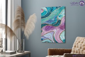 لوحات فنية بتصميم رخامي وخطوط ذهبية براقة SA94077 كل التابلوهات المودرن, امواج, اشكال هندسية و زخارف, بحار و شواطئ و مراكب, تجريدي ازرق - تركواز, فضى – ذهبى, قوى و زاهى, متعدد الالوان, موف – ارجوانى اشكال هندسية و زخارف, الوان مائية, ديجيتال آرت, لوحات فنية, مظهر بارز, مودرن غرفة الاستقبال, غرفة المعيشة, غرفة النوم, غرفة بنات, غرفه الغسيل - التويليت, مدخل المنزل, مكاتب – شركات - اعمال بالطول, مستطيل