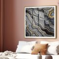 لوحات حائط مودرن لتصميم رخامي أسود وذهبي SA95072 كل التابلوهات المودرن, تجريدي اسود, الوان داكنة, رمادى, فضى – ذهبى ديجيتال آرت, لوحات فنية, مودرن غرفة الاستقبال, غرفة المعيشة, مدخل المنزل, مكاتب – شركات - اعمال اكريليك, ببرواز, برواز SF9, برواز ذهبى, مربع