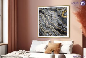 لوحات حائط مودرن لتصميم رخامي أسود وذهبي SA95072 احجار و صخور, كل التابلوهات المودرن, مميزة و مختارة, اشكال هندسية و زخارف, تجريدي, طبيعه صامتة ابيض - اوف وايت, اسود, الوان داكنة, رمادى, فضى – ذهبى اشكال هندسية و زخارف, ديجيتال آرت, مظهر بارز, مودرن غرفة الاستقبال, غرفة المعيشة, غرفة النوم, مدخل المنزل, مكاتب – شركات - اعمال اكريليك, ببرواز, برواز SF9, برواز ذهبى, مربع