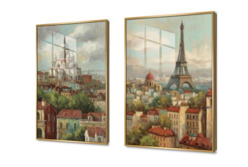 لوحات فنية لمدينة باريس ومعالمها الساحرة الخلابة SA94761 كل التابلوهات المودرن, اعمال و شركات, دول و مدن مشهورة, سياحة و سفر, مبانى و هندسة معمارية, اماكن و مدن و مباني اخضر - زيتى, ازرق - تركواز, رمادى, متعدد الالوان الوان زيتية - اكريليك, ديجيتال آرت, عتيق - فينتاج, كلاسيك – نيو كلاسيك, لوحات فنية, مودرن غرفة الاستقبال, غرفة المعيشة, غرفة النوم, مدخل المنزل, مكاتب – شركات - اعمال اكريليك, بالعرض, ببرواز, برواز ذهبى, مستطيل