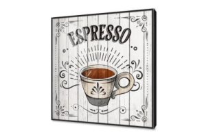 لوحات حائط عتيقة لفنجان اسبريسو للمطبخ SA94592 كل التابلوهات المودرن, قهوة, English Text & Quotes, اشكال هندسية و زخارف, مشروبات – اطعمة - المطبخ ابيض - اوف وايت, ابيض و اسود, اسود الستريشن - فيكتور, بسيط و هادئ, ديجيتال آرت, عتيق - فينتاج, قابل للتعديل, كتابات و حروف, مودرن غرفة الاستقبال, غرفة الطعام - المطبخ, غرفة المعيشة, مكاتب – شركات - اعمال اكريليك, ببرواز, برواز اسود, مربع