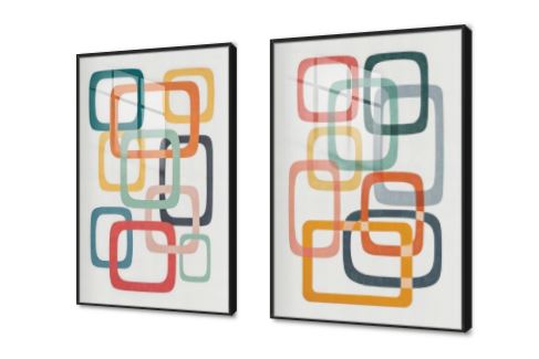 تابلوهات مودرن اشكال هندسية متداخلة بألوان مبهجة SA93988 كل التابلوهات المودرن, مميزة و مختارة, اشكال هندسية و زخارف احمر - نبيتى, اخضر - زيتى, ازرق - تركواز, اصفر, برتقالى, متعدد الالوان اشكال هندسية و زخارف, ديجيتال آرت, مربعات, مودرن غرفة الاستقبال, غرفة المعيشة, غرفة شباب, مدخل المنزل, مكاتب – شركات - اعمال اكريليك, بالطول, بالعرض, ببرواز, برواز اسود, برواز خشبى