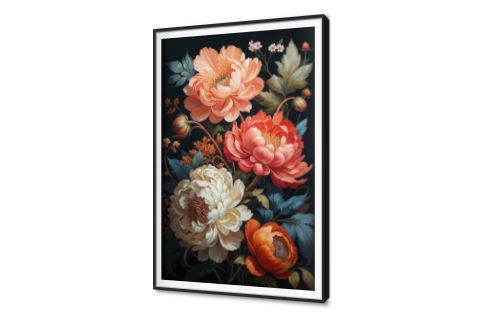لوحات فنية لزهور الفاوانيا بألوان زاهية ودافئة SA94730 كل التابلوهات المودرن, ورود - زهور - نباتات احمر - نبيتى, اخضر - زيتى, اسود, الوان داكنة, برتقالى, قوى و زاهى, متعدد الالوان الوان زيتية - اكريليك, ديجيتال آرت, عتيق - فينتاج, كلاسيك – نيو كلاسيك, لوحات فنية, مظهر بارز, مودرن غرفة الاستقبال, غرفة المعيشة, غرفة النوم, مدخل المنزل, مكاتب – شركات - اعمال فصل الربيع بالطول, ببرواز, برواز SF9, برواز اسود, مستطيل