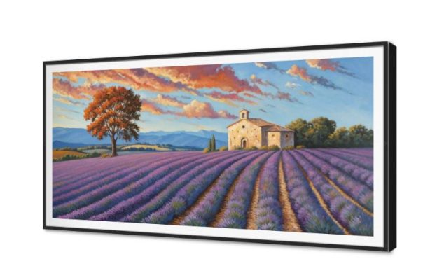 لوحة فنية لمنظر طبيعي لحقول اللافندر الساحرة SA95699 كل التابلوهات المودرن, اشجار, اعمال و شركات, دول و مدن مشهورة, سحاب, مبانى و هندسة معمارية, مزارع - حقول, اماكن و مدن و مباني, مناظر طبيعية, ورود - زهور - نباتات احمر - نبيتى, ازرق - تركواز, متعدد الالوان, موف – ارجوانى الوان زيتية - اكريليك, بسيط و هادئ, دول البحر المتوسط, كلاسيك – نيو كلاسيك, لوحات فنية, مودرن غرفة الاستقبال, غرفة المعيشة, مدخل المنزل, مكاتب – شركات - اعمال شروق - غروب, فصل الخريف بالعرض, ببرواز, برواز SF9, برواز اسود, مستطيل