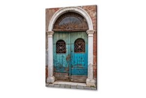 تابلوه حائط بتصميم باب أزرق عتيق مميز SA95946 ابواب, مبانى و هندسة معمارية, كل التابلوهات المودرن, اماكن و مدن و مباني ابيض - اوف وايت, ازرق - تركواز, بنى - بيج, رمادى بسيط و هادئ, ديجيتال آرت, صور فوتوغرافية, عتيق - فينتاج, مودرن غرفة الاستقبال, غرفة المعيشة, غرفة النوم, مدخل المنزل, مكاتب – شركات - اعمال بالطول, مستطيل