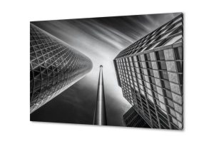 لوحة فنية لمباني معمارية حديثة ابيض واسود SA95385 كل التابلوهات المودرن, اعمال و شركات, مبانى و هندسة معمارية, اماكن و مدن و مباني ابيض - اوف وايت, ابيض و اسود, اسود, الوان داكنة, رمادى اشكال هندسية و زخارف, ديجيتال آرت, صور فوتوغرافية, مثلثات, مربعات, مودرن غرفة الاستقبال, غرفة المعيشة, مكاتب – شركات - اعمال بالعرض, مستطيل