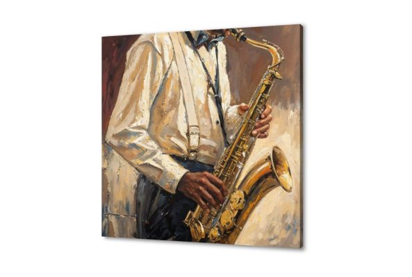 لوحات فنية لعازف الساكسفون بلمسة فنية مميزة SA95187 ايادى, رجال, كل التابلوهات المودرن, شخصيات و وجوه, موسيقي ابيض - اوف وايت, اسود, اصفر, بنى - بيج, فضى – ذهبى الوان زيتية - اكريليك, بسيط و هادئ, ديجيتال آرت, لوحات فنية, مظهر بارز, مودرن غرفة الاستقبال, غرفة المعيشة, غرفة النوم, غرفة شباب, مكاتب – شركات - اعمال مربع