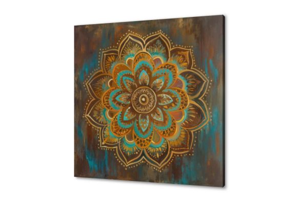 لوحة فنية ماندالا بوهيمي بألوان بنية وذهبية SA95673 زخارف اسلامية, كل التابلوهات المودرن, اسلامى - ايات قرآنية و خط عربى, اشكال هندسية و زخارف, تجريدي, ورود - زهور - نباتات ازرق - تركواز, اصفر, الوان داكنة, برتقالى, بنى - بيج, فضى – ذهبى اشكال هندسية و زخارف, الوان زيتية - اكريليك, بسيط و هادئ, بوهو ستايل, تماثل - سيميترى, دوائر, عتيق - فينتاج, لوحات فنية, مودرن غرفة الاستقبال, غرفة المعيشة, غرفة النوم, مدخل المنزل, مكاتب – شركات - اعمال مربع