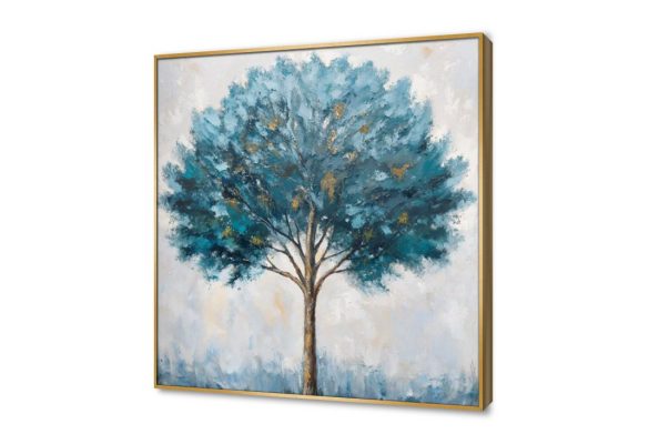 تابلوه مودرن شجرة الحياة بألوان زرقاء ذهبية SA95749 اشجار, كل التابلوهات المودرن, مميزة و مختارة, تجريدي, مناظر طبيعية ابيض - اوف وايت, ازرق - تركواز, بنى - بيج, فضى – ذهبى الوان زيتية - اكريليك, بسيط و هادئ, ديجيتال آرت, لوحات فنية, مظهر بارز, مودرن غرفة الاستقبال, غرفة المعيشة, غرفة النوم, مدخل المنزل, مكاتب – شركات - اعمال ببرواز, برواز ذهبى, مربع