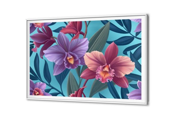 لوحات حائط لزهور الأوركيد بألوانها الاستوائية الزاهية SA95931 كل التابلوهات المودرن, اعمال و شركات, اعمال يدوية و اخرى, اوراق شجر - نباتات, مميزة و مختارة, ورود - زهور - نباتات اخضر - زيتى, ازرق - تركواز, بينك – فوشيا, قوى و زاهى, متعدد الالوان, موف – ارجوانى الستريشن - فيكتور, ديجيتال آرت, مظهر بارز, مودرن غرفة الاستقبال, غرفة المعيشة, غرفة النوم, غرفة بنات, مدخل المنزل, مكاتب – شركات - اعمال فصل الربيع بالعرض, ببرواز, برواز SF9, برواز ابيض, مستطيل