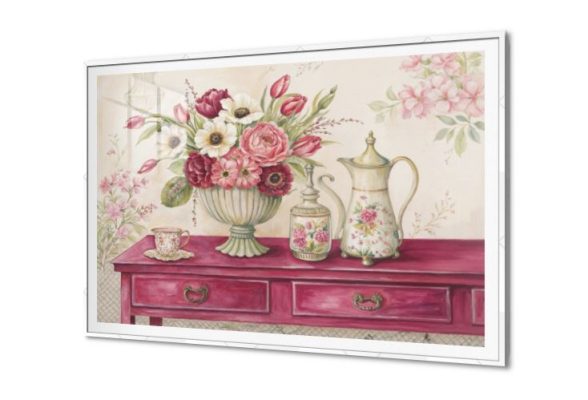 لوحات فنية كلاسيكية لأزهار وأواني أنيقة SA95650 كل التابلوهات المودرن, فازات و اوانى, طبيعه صامتة, مشروبات – اطعمة - المطبخ, ورود - زهور - نباتات ابيض - اوف وايت, بينك – فوشيا, متعدد الالوان الوان مائية, بسيط و هادئ, ديجيتال آرت, عتيق - فينتاج, كلاسيك – نيو كلاسيك, لوحات فنية, مودرن غرفة الاستقبال, غرفة الطعام - المطبخ, غرفة المعيشة, غرفة بنات, مدخل المنزل فصل الربيع اكريليك, بالعرض, ببرواز, برواز SF9, برواز ابيض, مستطيل