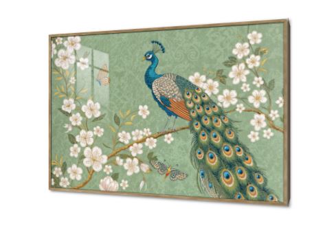 لوحات فنية لطاووس جميل على غصن شجرة مزهرة SA95306 كل التابلوهات المودرن, اشجار, طيور, فراشات, حيوانات و طيور, مناظر طبيعية, ورود - زهور - نباتات ابيض - اوف وايت, اخضر - زيتى, ازرق - تركواز, درجات الباستيل الستريشن - فيكتور, بسيط و هادئ, ديجيتال آرت, عتيق - فينتاج, مودرن غرفة الاستقبال, غرفة المعيشة, مدخل المنزل, مكاتب – شركات - اعمال فصل الربيع اكريليك, بالعرض, ببرواز, برواز ذهبى, مستطيل