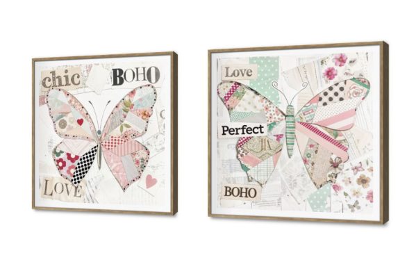 لوحات فنية بتصميم فراشة بوهو شيك رقيق SA95991 كل التابلوهات المودرن, فراشات, English Text & Quotes, حيوانات و طيور, ورود - زهور - نباتات ابيض - اوف وايت, بينك – فوشيا, درجات الباستيل, متعدد الالوان بسيط و هادئ, بوهو ستايل, ديجيتال آرت, عتيق - فينتاج, كتابات و حروف, لوحات فنية, مودرن غرفة اطفال, غرفة الاستقبال, غرفة المعيشة, غرفة النوم, غرفة بنات بالعرض, ببرواز, برواز SF9, برواز خشبى, مستطيل