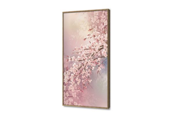 لوحات حائط مودرن لأغصان زهور الكرز الوردية SA104050 كل التابلوهات المودرن, اشجار, مناظر طبيعية, ورود - زهور - نباتات ابيض - اوف وايت, بينك – فوشيا, درجات الباستيل ديجيتال آرت, لوحات فنية, مودرن غرفة الاستقبال, غرفة المعيشة, غرفة النوم, غرفة بنات, مدخل المنزل, مكاتب – شركات - اعمال فصل الربيع بالطول, ببرواز, برواز خشبى, مستطيل