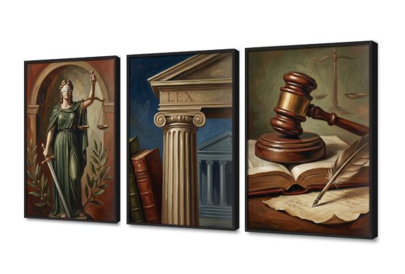 لوحات حائط مودرن لرموز العدالة والقانون SA105815 اعمال و شركات, بنات, قانون - قضاء - محاماه, مبانى و هندسة معمارية, كل التابلوهات المودرن, شخصيات و وجوه, طبيعه صامتة, اماكن و مدن و مباني ابيض - اوف وايت, اخضر - زيتى, الوان داكنة, بنى - بيج الوان زيتية - اكريليك, ديجيتال آرت, لوحات فنية, مظهر بارز, مودرن غرفة المعيشة, مدخل المنزل, مكاتب – شركات - اعمال بالطول, ببرواز, برواز اسود, مستطيل