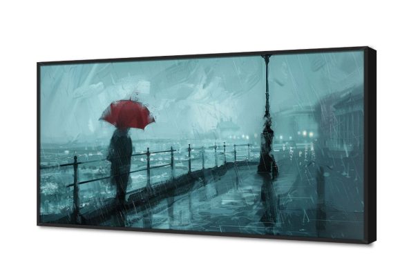 تابلوهات مودرن لشخص يحمل مظلة حمراء بالمطر SA105157 كل التابلوهات المودرن, بنات, شخصيات و وجوه, اماكن و مدن و مباني ازرق - تركواز, اللون الواحد, الوان داكنة الوان زيتية - اكريليك, لوحات فنية, مودرن غرفة الاستقبال, غرفة المعيشة, غرفة النوم, مدخل المنزل, مكاتب – شركات - اعمال شتاء و ثلوج, وقت الضباب بالعرض, ببرواز, برواز اسود, مستطيل