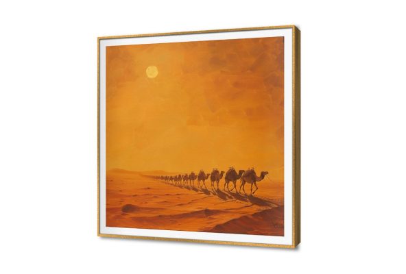 لوحات فنية تعبر عن جمال الصحراء والجمال SA105255 صحراء, مناظر مصرية, كل التابلوهات المودرن, حيوانات و طيور, مصر, مناظر طبيعية اصفر, برتقالى, بنى - بيج, فضى – ذهبى الوان زيتية - اكريليك, كلاسيك – نيو كلاسيك, لوحات فنية, مظهر بارز, مودرن غرفة الاستقبال, غرفة المعيشة, مدخل المنزل, مكاتب – شركات - اعمال شروق - غروب ببرواز, برواز SF9, برواز ذهبى, مربع