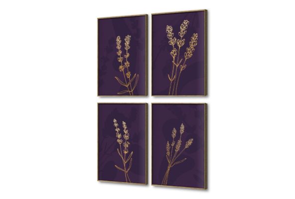 لوحات فنية جدارية مودرن بتصميم نباتات ذهبية SA105367 كل التابلوهات المودرن, اوراق شجر - نباتات, مميزة و مختارة, تجريدي, ورود - زهور - نباتات الوان داكنة, فضى – ذهبى, موف – ارجوانى الستريشن - فيكتور, بسيط و هادئ, ديجيتال آرت, رسم خطى, لوحات فنية, مودرن غرفة الاستقبال, غرفة المعيشة, غرفة النوم, مدخل المنزل, مكاتب – شركات - اعمال فصل الربيع بالطول, ببرواز, برواز خشبى, مستطيل