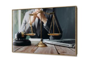 لوحات حائط مودرن لرمز العدالة والقانون للمكاتب SA105486 اعمال و شركات, قانون - قضاء - محاماه, كل التابلوهات المودرن اسود, بنى - بيج, رمادى, فضى – ذهبى ديجيتال آرت, صور فوتوغرافية, مودرن مكاتب – شركات - اعمال بالعرض, ببرواز, برواز خشبى, مستطيل