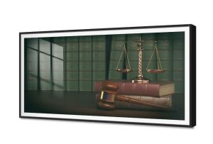 لوحة فنية تعبر عن العدالة والقانون للمكاتب SA105496 اعمال و شركات, قانون - قضاء - محاماه, كل التابلوهات المودرن اخضر - زيتى, اسود, الوان داكنة, بنى - بيج, فضى – ذهبى ديجيتال آرت, صور فوتوغرافية, مظهر بارز, مودرن غرفة المعيشة, مكاتب – شركات - اعمال اكريليك, بالعرض, ببرواز, برواز SF9, برواز اسود, مستطيل