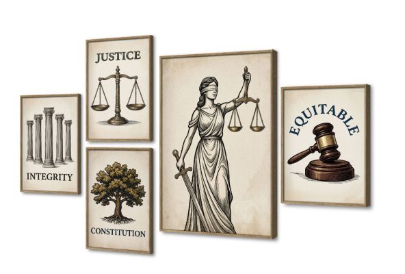 لوحات ديكور كلاسيكية تعبر عن العدالة والقانون SA105603 كل التابلوهات المودرن, اعمال و شركات, قانون - قضاء - محاماه, مميزة و مختارة, English Text & Quotes, شخصيات و وجوه ابيض - اوف وايت, اسود, بنى - بيج الستريشن - فيكتور, عتيق - فينتاج, كتابات و حروف, كلاسيك – نيو كلاسيك, لوحات فنية, مودرن غرفة الاستقبال, غرفة المعيشة, مدخل المنزل, مكاتب – شركات - اعمال بالطول, بالعرض, ببرواز, برواز خشبى, مستطيل