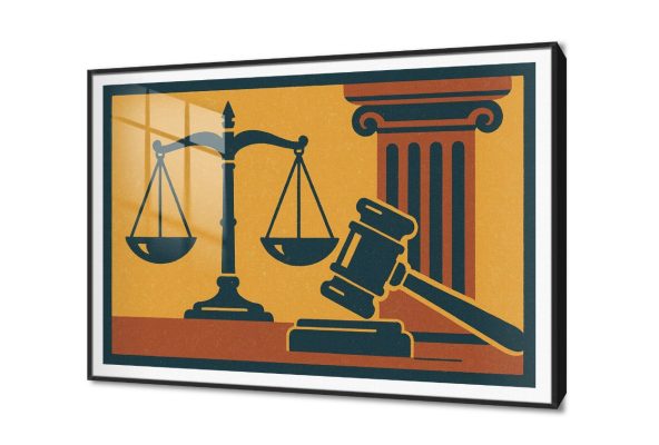 لوحات ديكور تعبر عن العدالة والقانون بأسلوب مميز SA105659 اعمال و شركات, قانون - قضاء - محاماه, كل التابلوهات المودرن ابيض - اوف وايت, ازرق - تركواز, اسود, اصفر, بنى - بيج الستريشن - فيكتور, ببرواز, برواز SF9, بسيط و هادئ, ديجيتال آرت, مودرن غرفة المعيشة, مكاتب – شركات - اعمال بالعرض, ببرواز, برواز SF9, برواز اسود, مستطيل