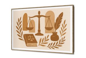 لوحة فنية لرموز العدالة والقانون بتصميم مودرن SA105691 اعمال و شركات, قانون - قضاء - محاماه, كل التابلوهات المودرن ابيض - اوف وايت, بنى - بيج الستريشن - فيكتور, بسيط و هادئ, ديجيتال آرت, مودرن غرفة الاستقبال, غرفة المعيشة, مدخل المنزل, مكاتب – شركات - اعمال بالعرض, ببرواز, برواز خشبى, مستطيل