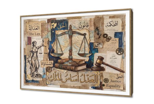 لوحات فنية مميزة عن القانون والعدل للديكور SA105701 اعمال و شركات, حكم - كلمات عربية, خرائط, قانون - قضاء - محاماه, كل التابلوهات المودرن, اسلامى - ايات قرآنية و خط عربى, شخصيات و وجوه, اماكن و مدن و مباني ابيض - اوف وايت, بنى - بيج ديجيتال آرت, عتيق - فينتاج, كتابات و حروف, لوحات فنية, مودرن غرفة الاستقبال, غرفة المعيشة, مكاتب – شركات - اعمال بالعرض, ببرواز, برواز خشبى, مستطيل