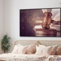 تابلوه مودرن يجسد مطرقة العدالة والقانون الفاخرة SA105476 اعمال و شركات, قانون - قضاء - محاماه, كل التابلوهات المودرن, طبيعه صامتة الوان داكنة, بنى - بيج ديجيتال آرت, صور فوتوغرافية, مودرن غرفة الاستقبال, مكاتب – شركات - اعمال بالعرض, ببرواز, برواز اسود, مستطيل