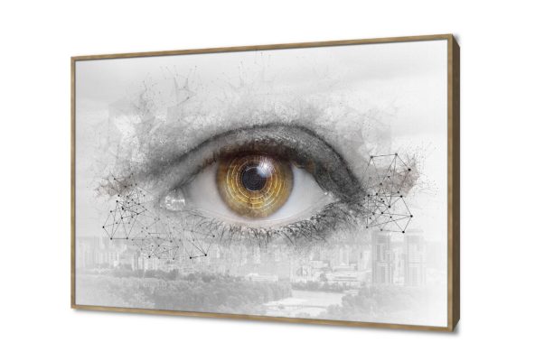 تابلوه مودرن بتصميم عين رقمية مميزة SA107893 كل التابلوهات المودرن, اعمال و شركات, عيادات - طبيه - مستشفيات ابيض و اسود, رمادى ديجيتال آرت, صور فوتوغرافية, مودرن مكاتب – شركات - اعمال بالعرض, ببرواز, برواز خشبى, مستطيل